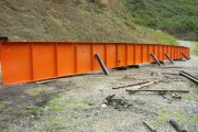 FABRICACION Y MONTAJE DE VIGAS METALICAS Y ESTRUCTURAS PARA EL PUENTE JERGON DE 2 VIAS Y 30 MTS DE LONGITUD