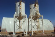 FABRICACI&Oacute;N Y MONTAJE DE 4 TOLVAS DE 60 TN DE ALMACENAMIENTO ALCALINAS